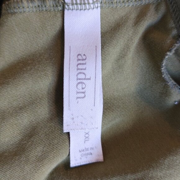 Auden XXL Bralette Lightly Lined Racerback Olive Green - Picture 4 of 4